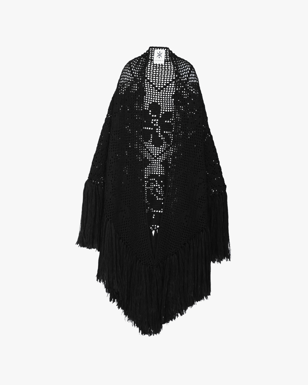 Shawl Blanket Peonia Volcanic Black