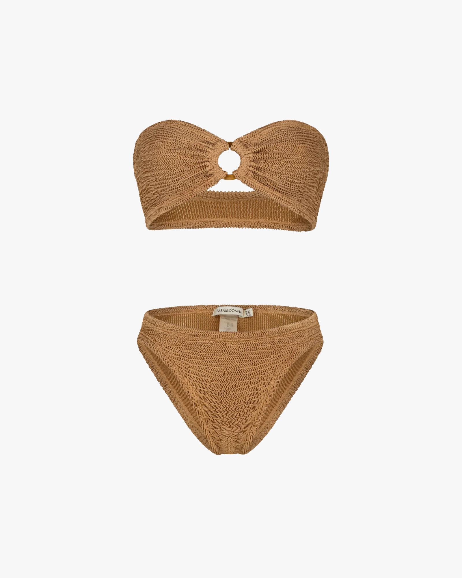 Two Piece Chloe Swimsuit Camel