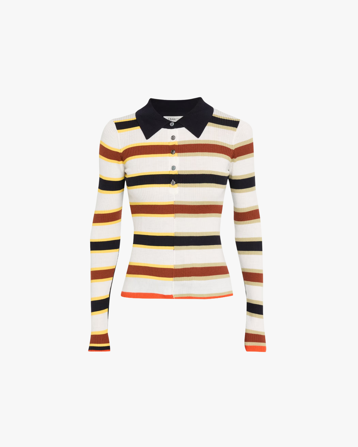 Merino Crew-Neck Jumper Caesar Sprout Multi