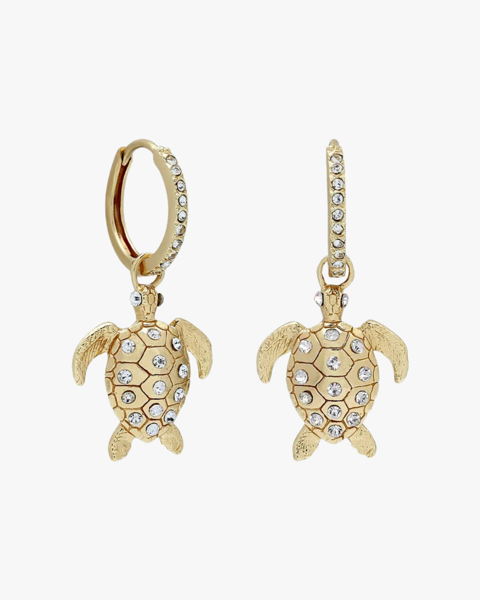Earrings Sea Turtle Sparkle