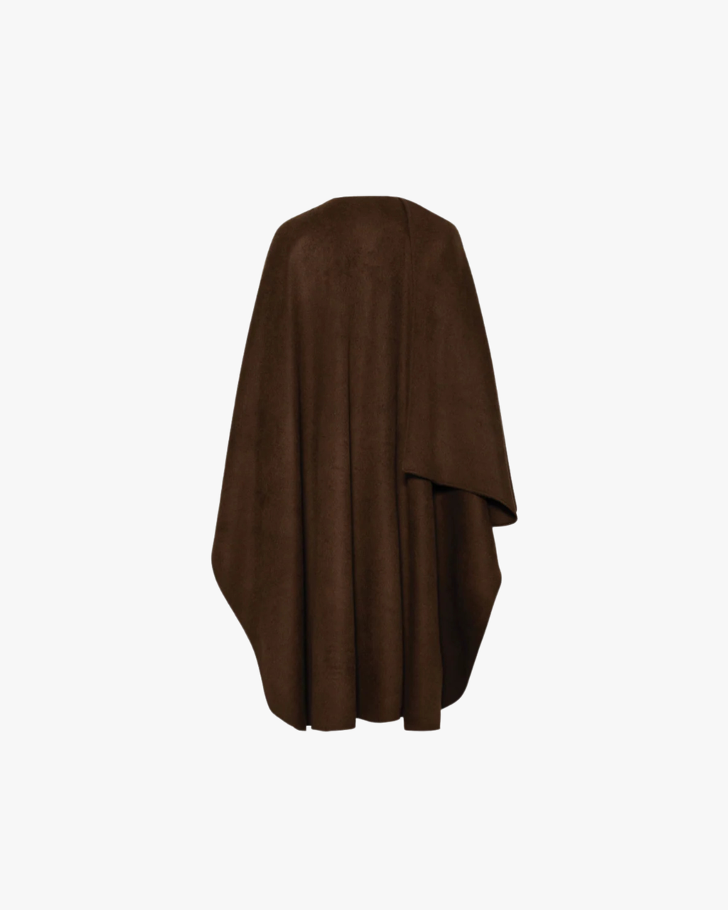 Wool Alpaca Shawl Camoens Chestnut