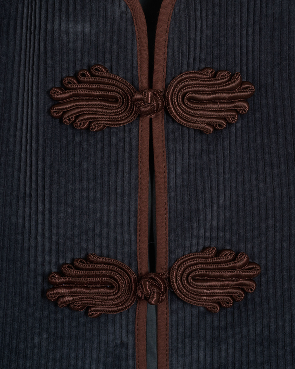 Vest Vienna Midnight Corduroy