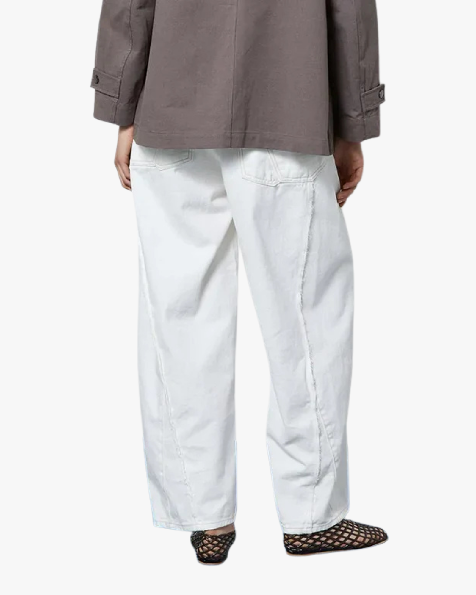 Asymmetric Denim Pant