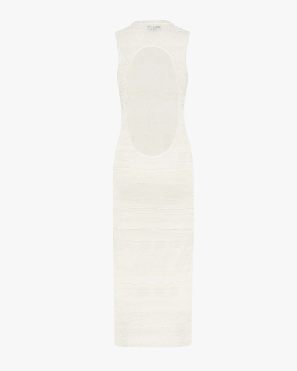Knit Dress Woman Cream