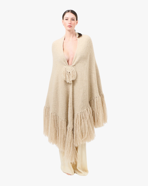Shawl Manta Sampieri Sand