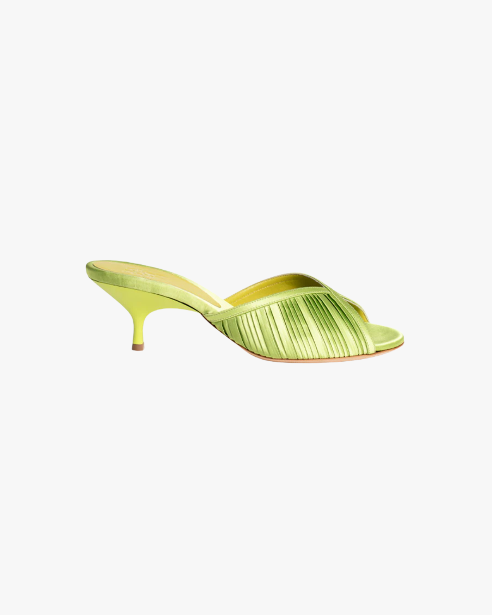 Melanie Satin Lime