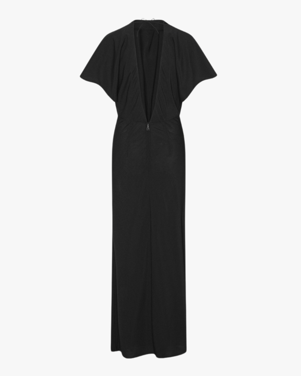 Slit Maxi Dress Black