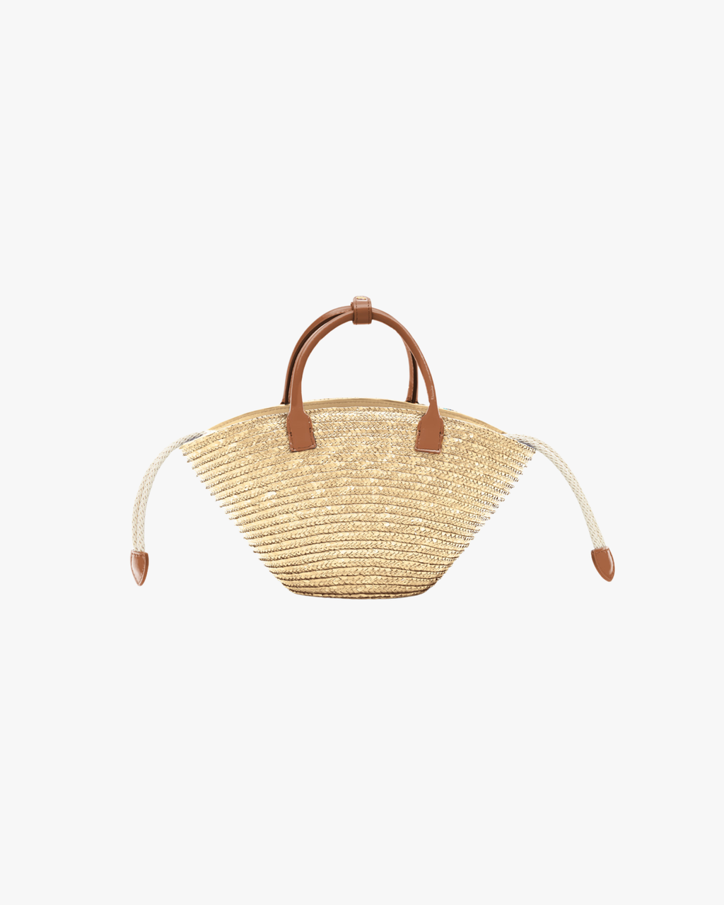 Le Mignon Panier Light Brown Handle Bag