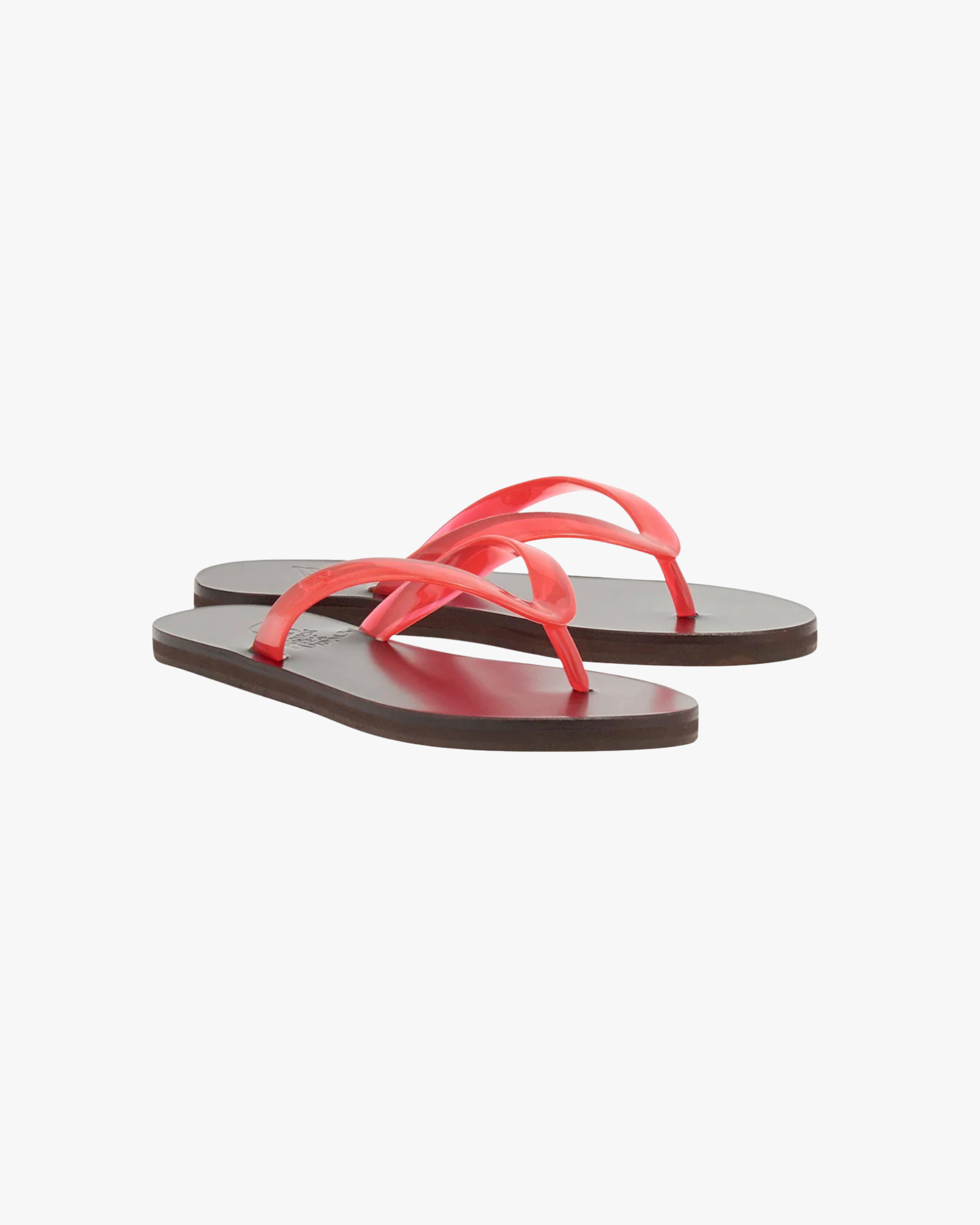 Saionara Jelly Flip-Flop Sandal Red