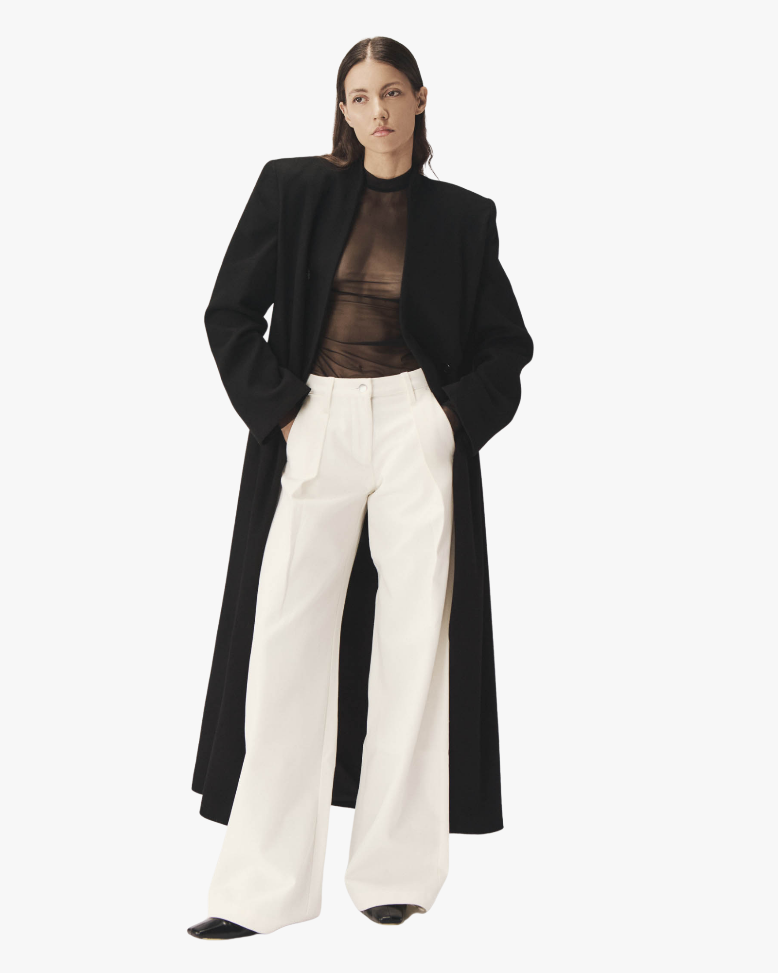Coat Essenza Cashmere Black