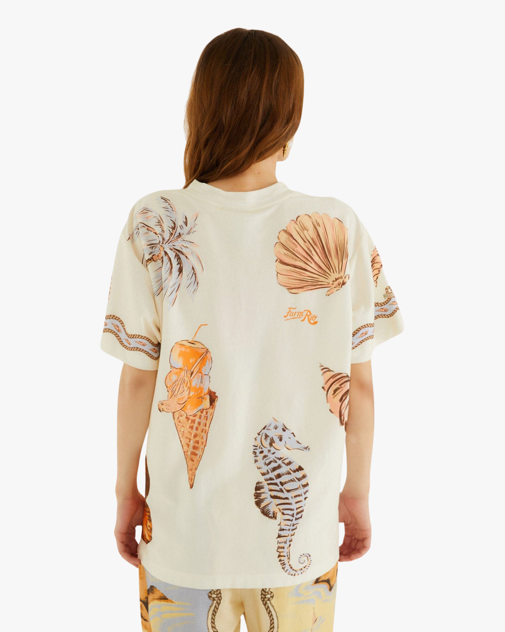 Relaxed T-Shirt Rio Souvenir Off-White