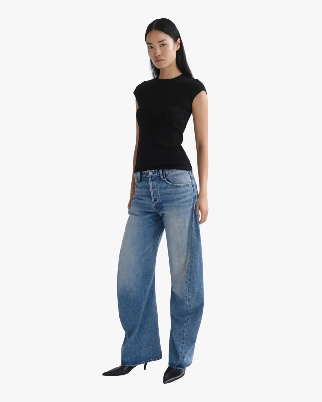 Jean Spiral Weightless Blue