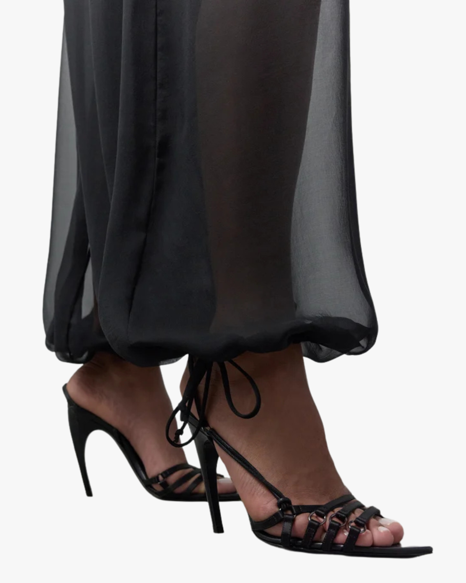 Trousers Hybrid Harem Black