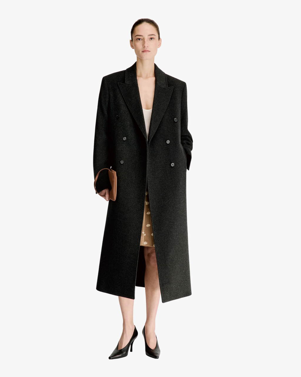 Double Breasted Coat Rosco Grey