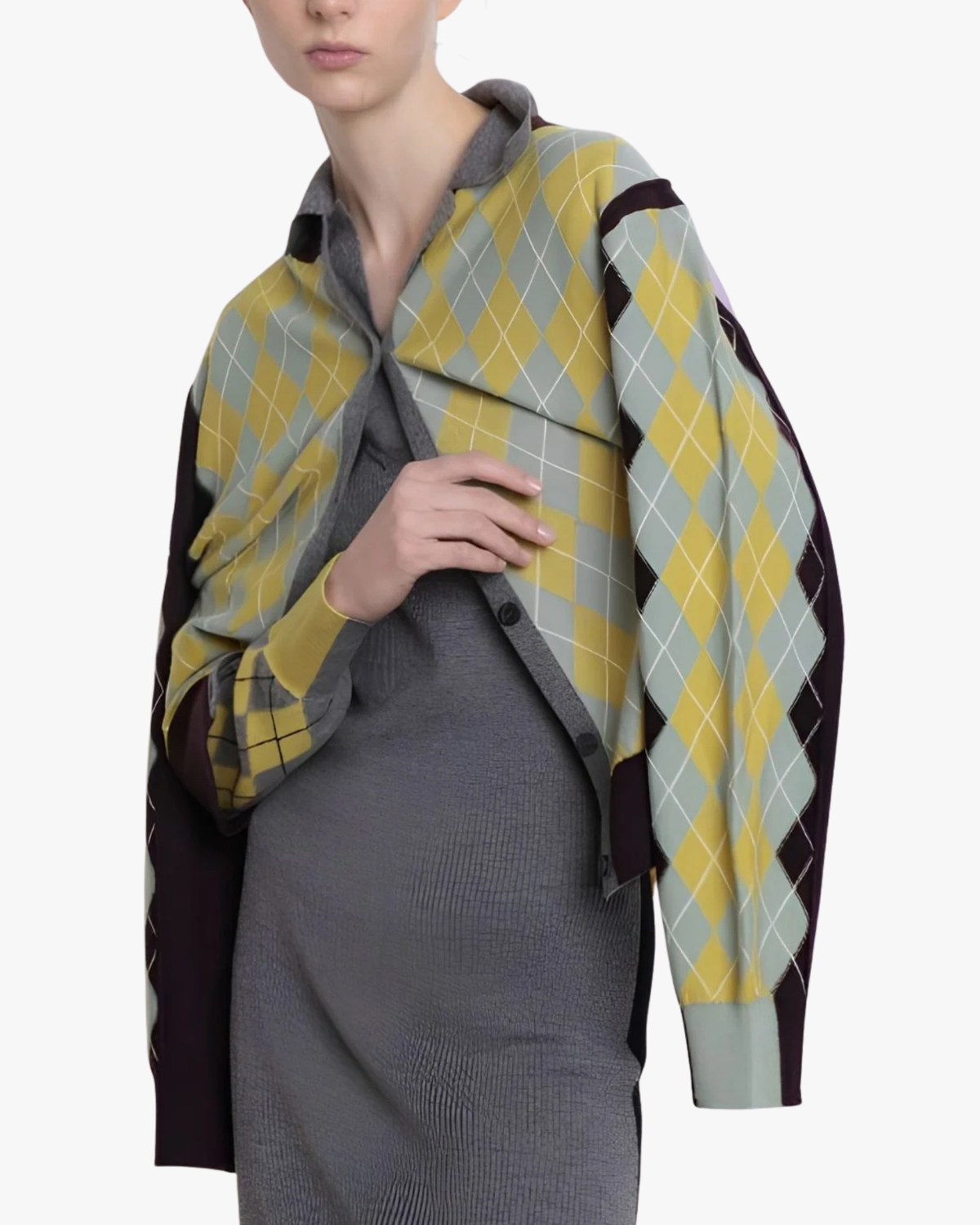 Merino Cardigan William Lemon