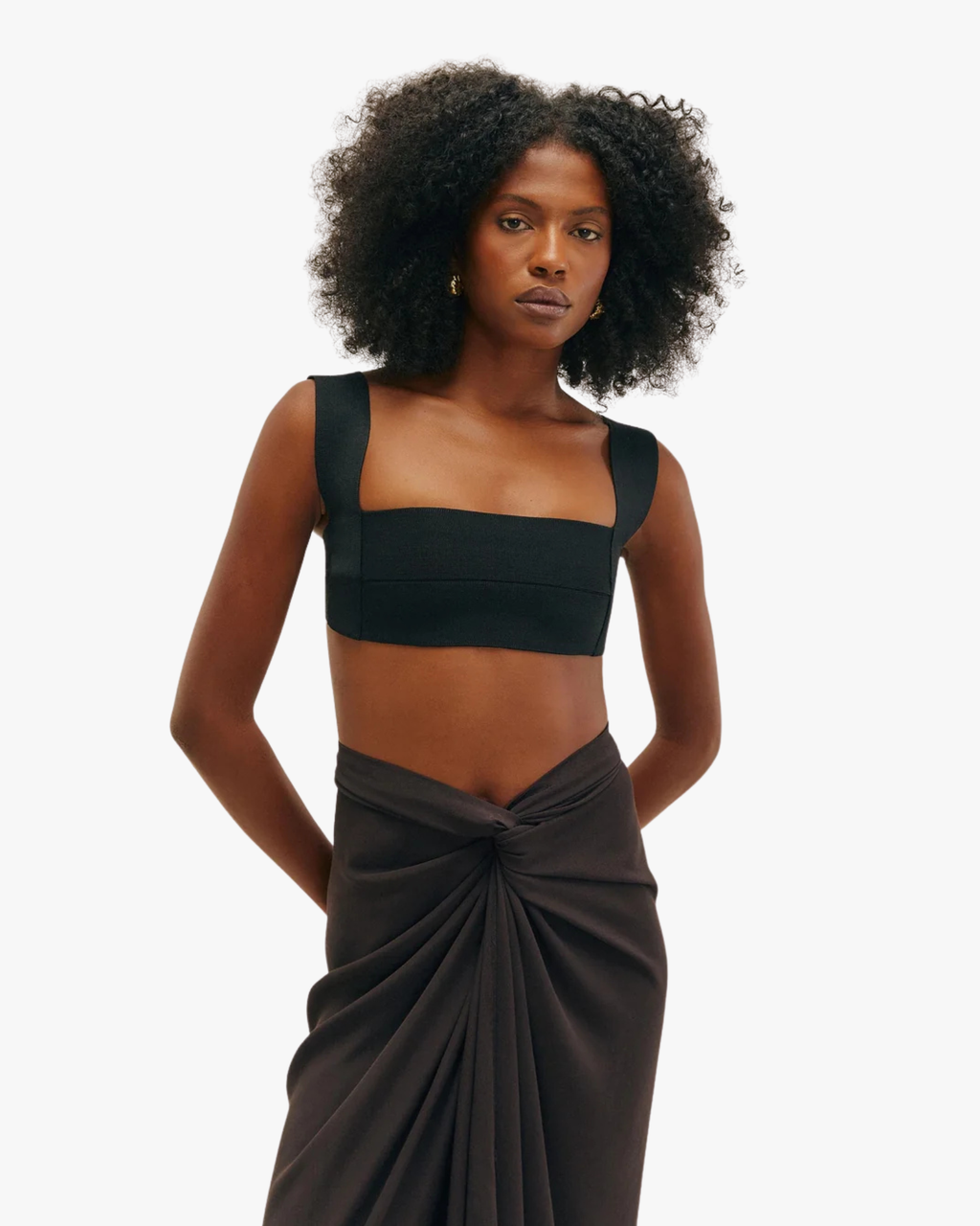 Top Knit Amanda Black