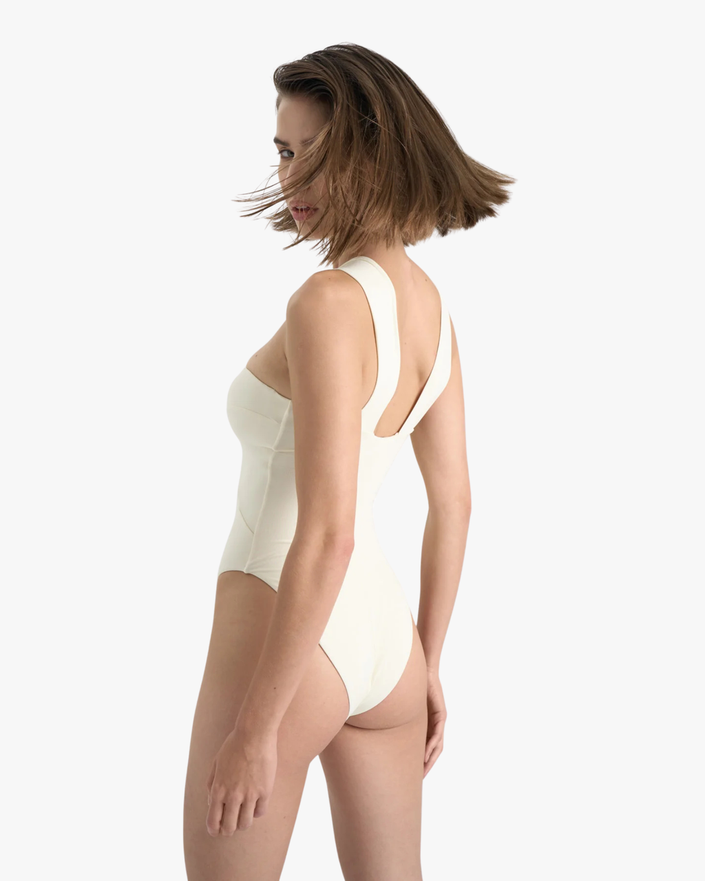 Sahar Swimsuit One Piece Ivory