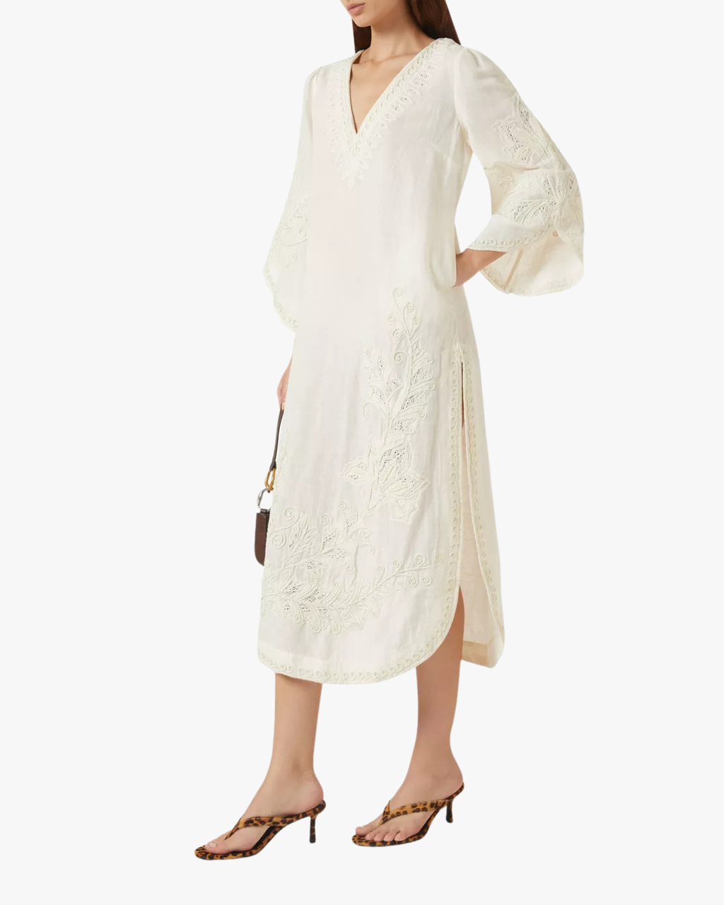 Myriam Kaftan Papyrus With Payrus Embroidery