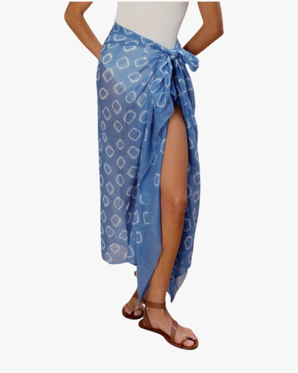 Calypso Sarong Skirt Indigo