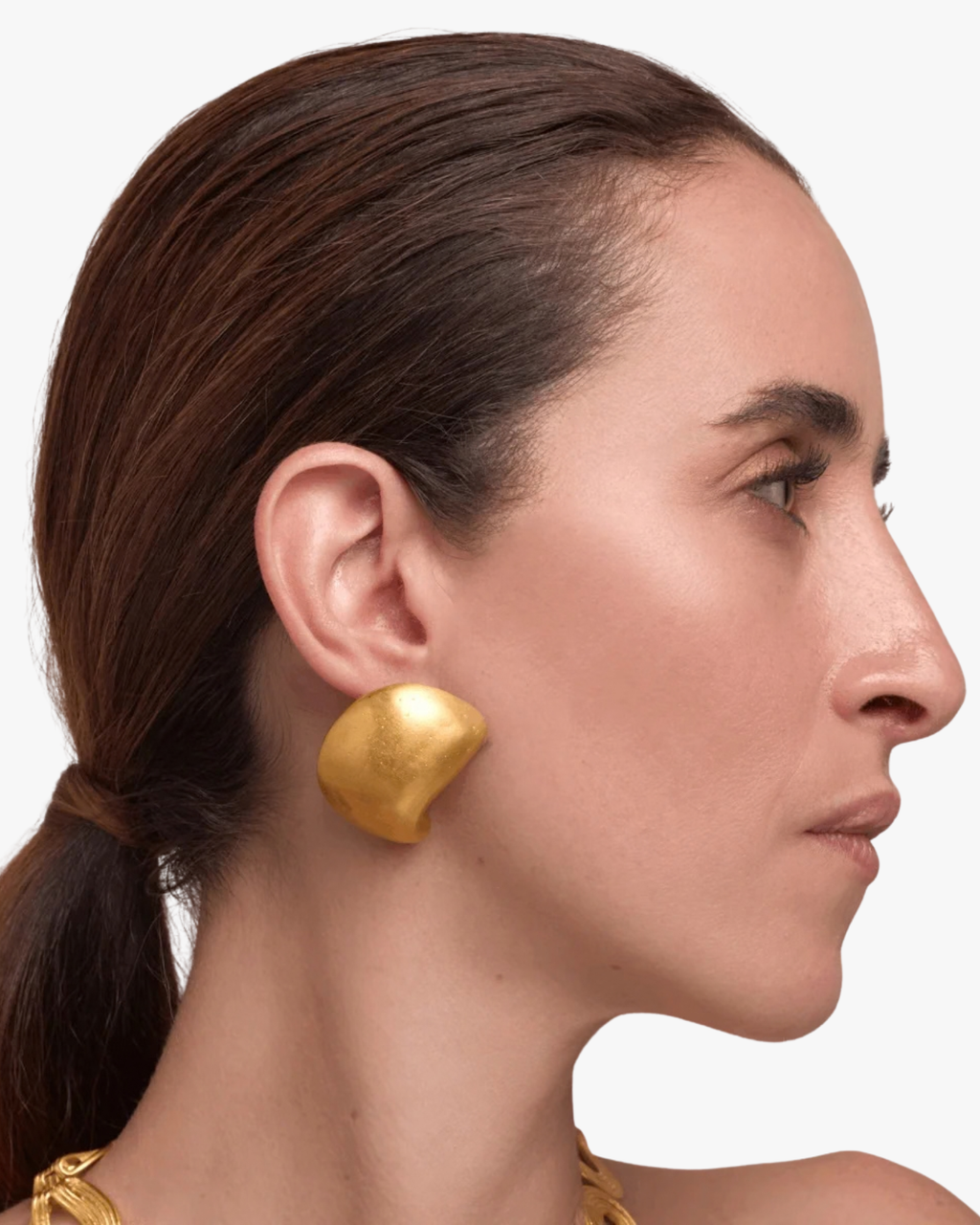 Earrings Crescente Gold