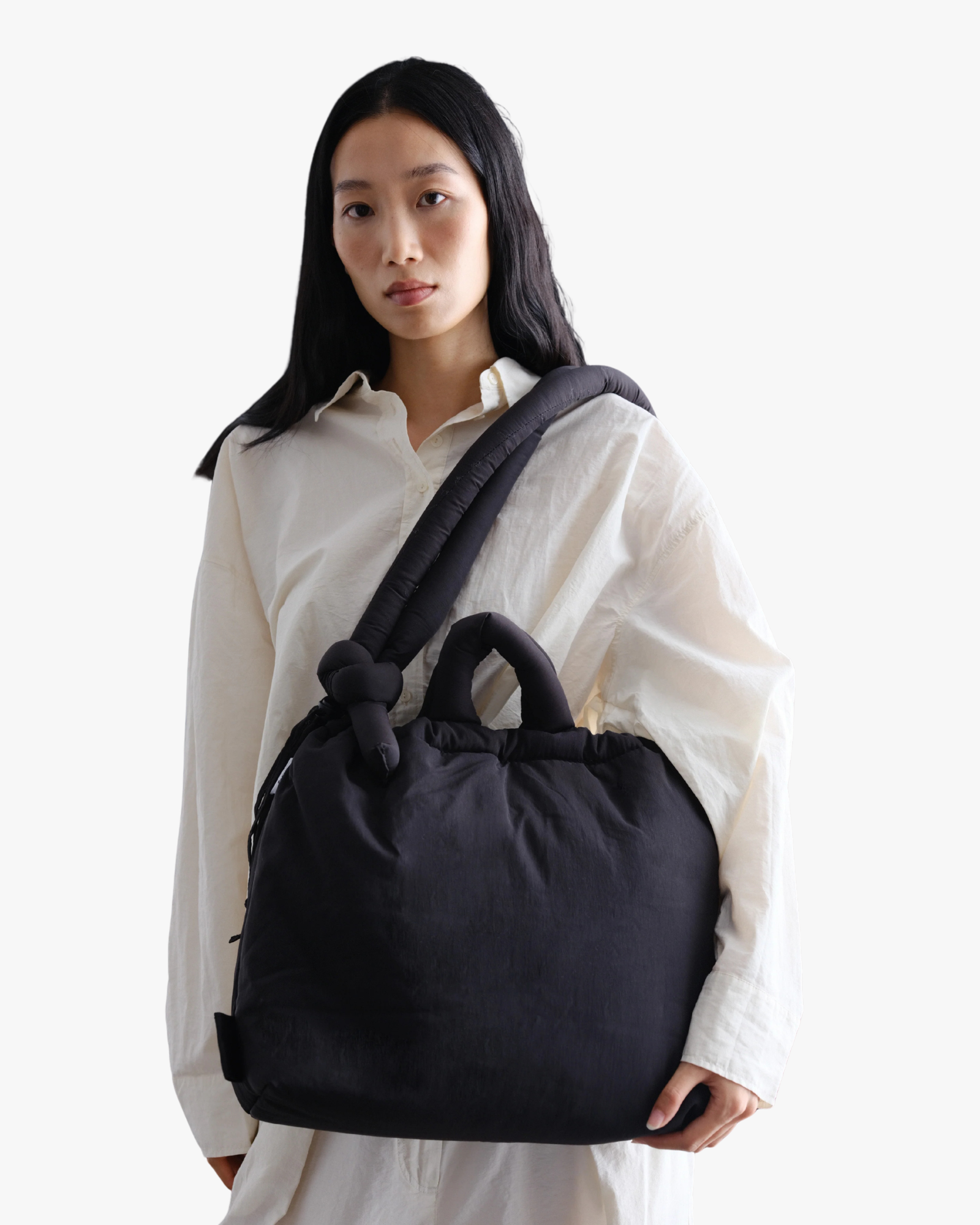 Ona Padded Crossbody Bag Black