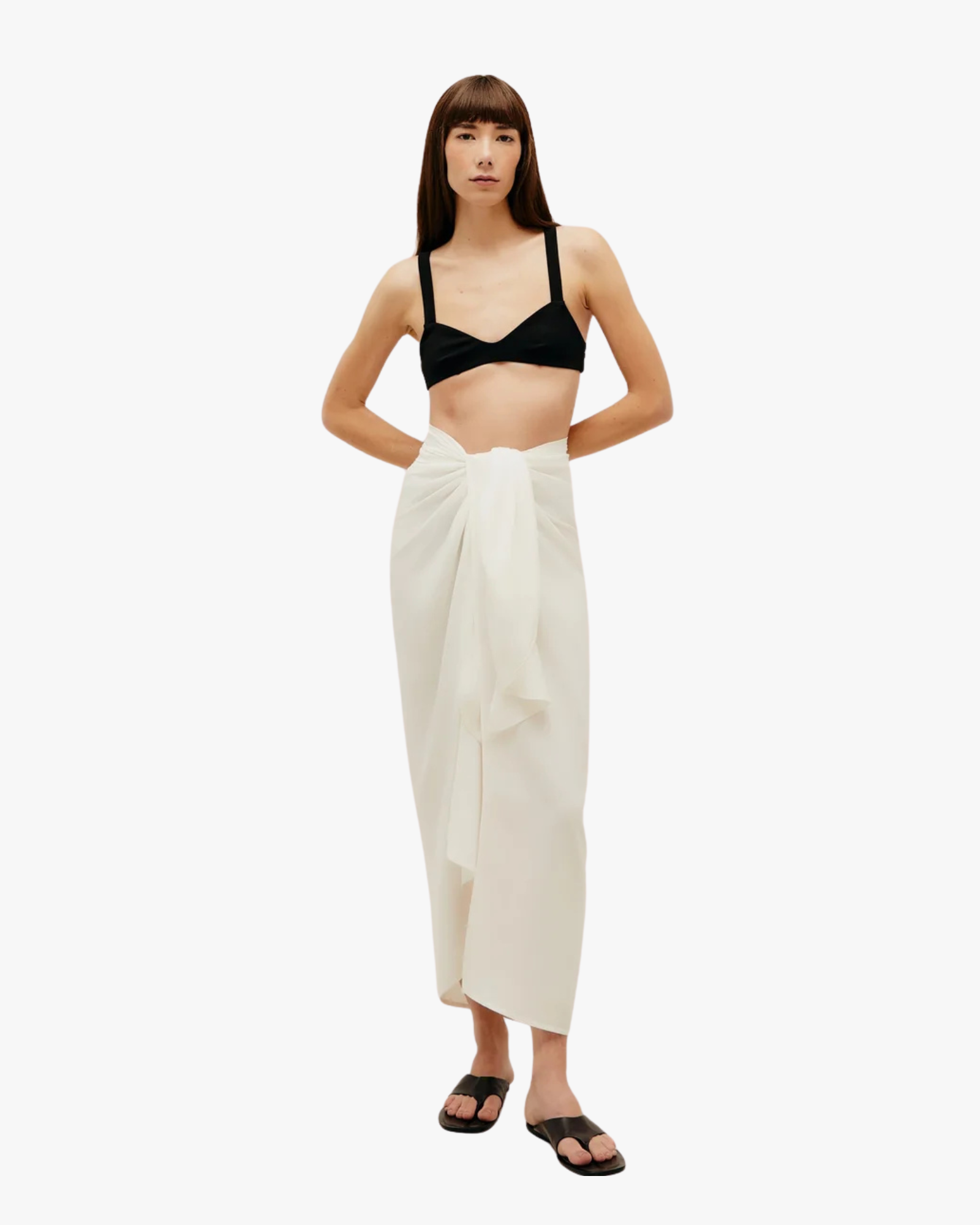 Knot Dress Off White