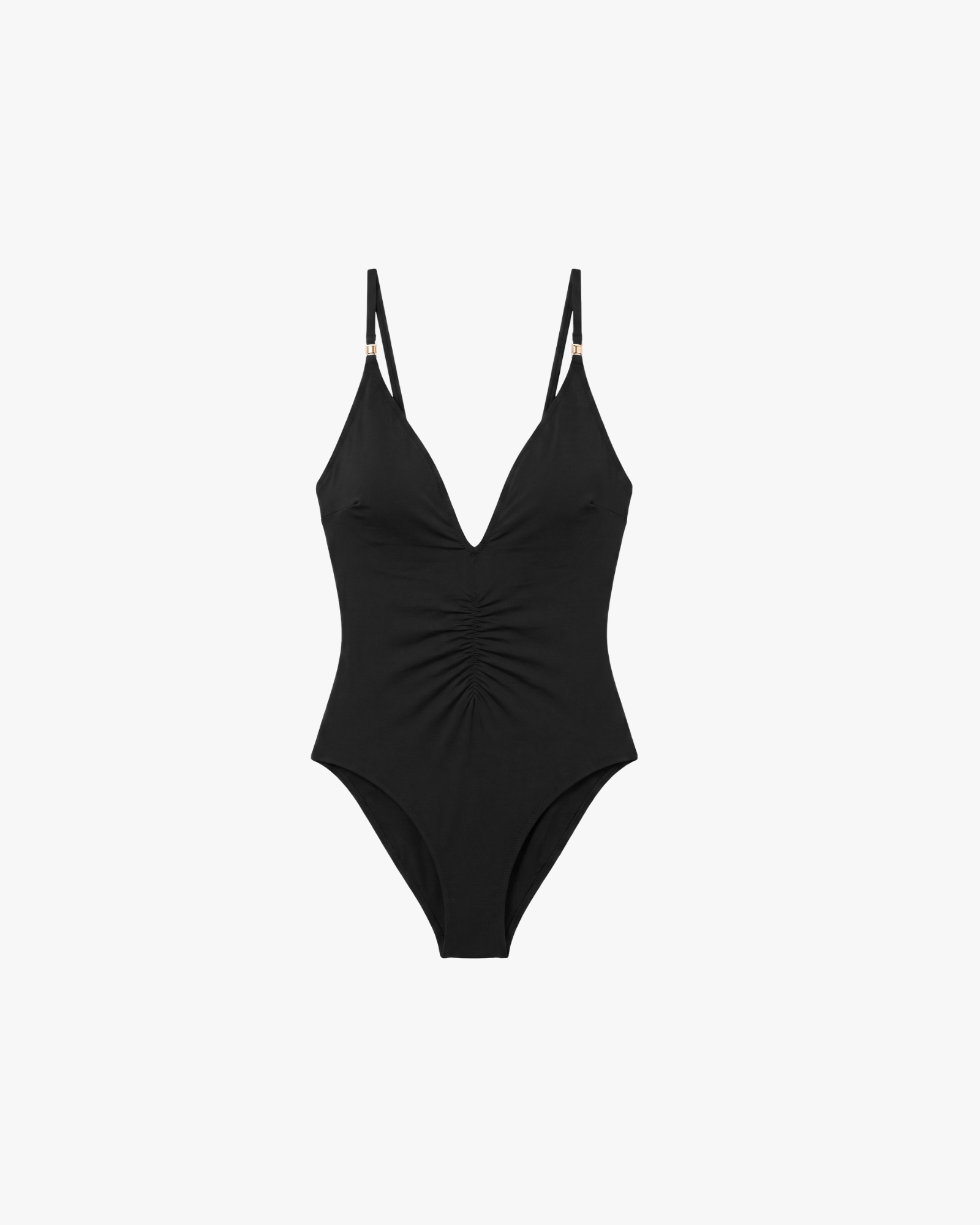Interlock Jersey Swimsuit Black