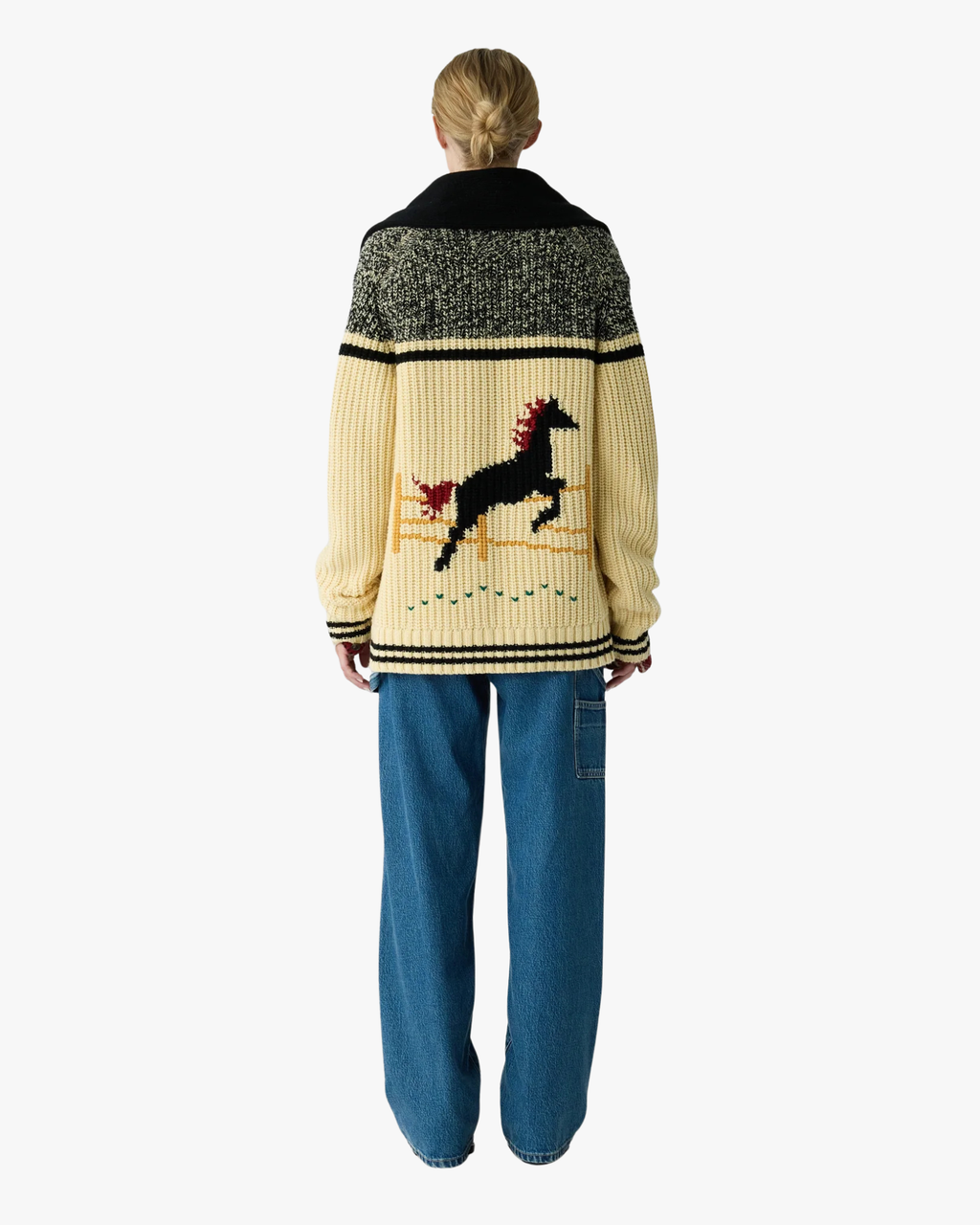 Wool Cashmere Cardigan Rodeo Butter