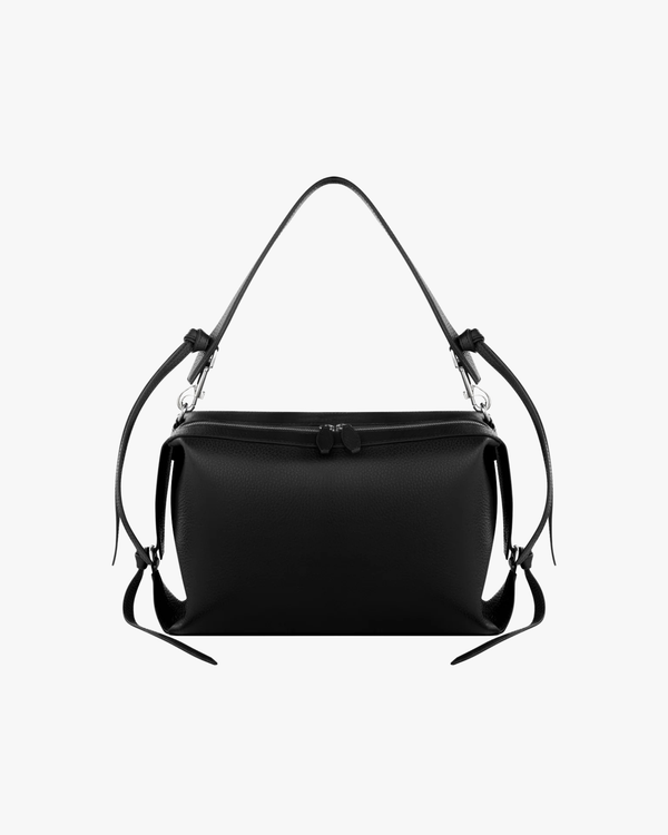 Zip Shoulder Bag Bento Black