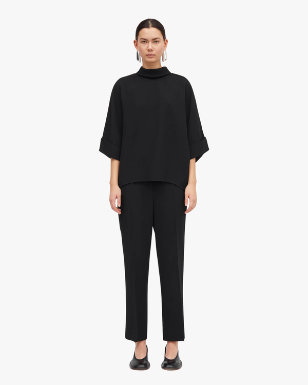 Bat-Sleeve Blouse Bailee Black