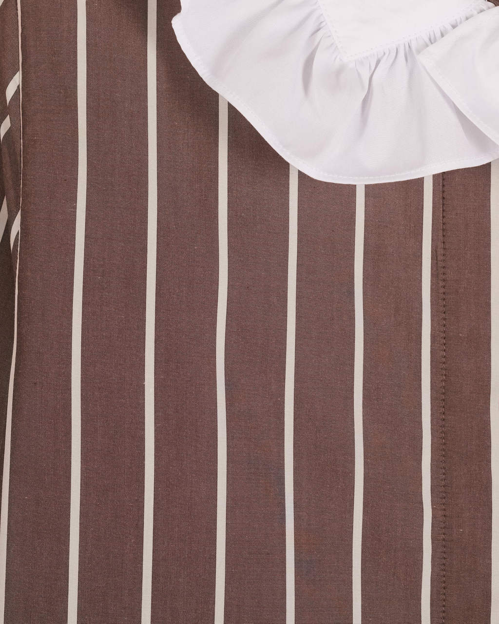 Shirt Boissiere Brown Stripes