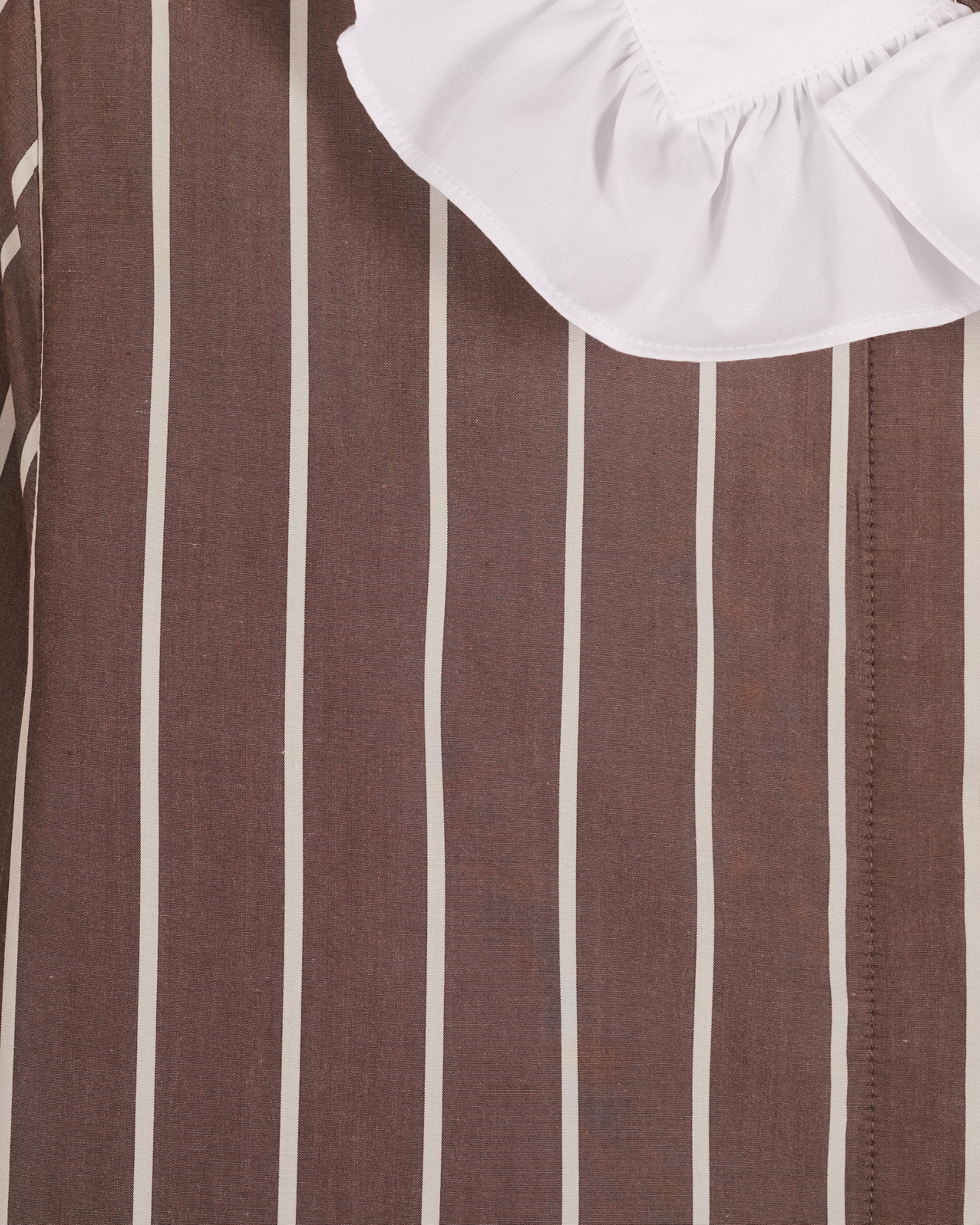 Shirt Boissiere Brown Stripes