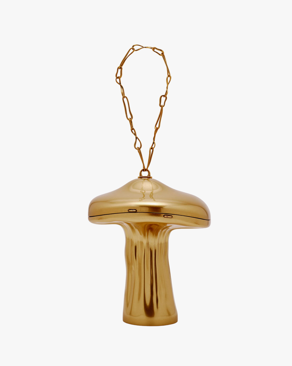 Fungo Brushed Brass Clutch