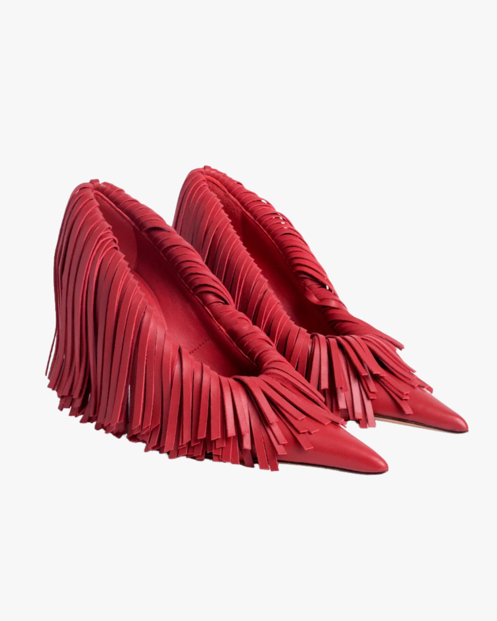 Heel Amelia Fringes Cherry