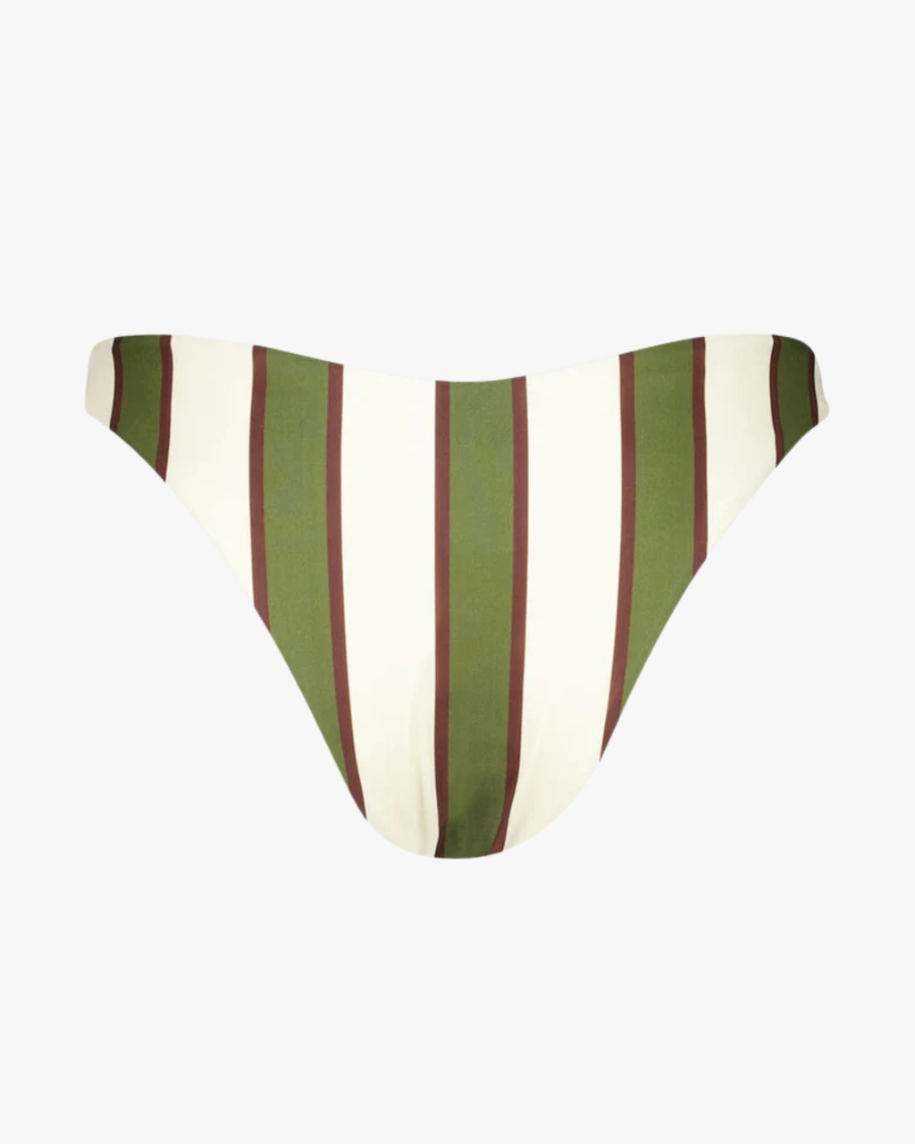 Bikini Bottom Leila Olive Stripes