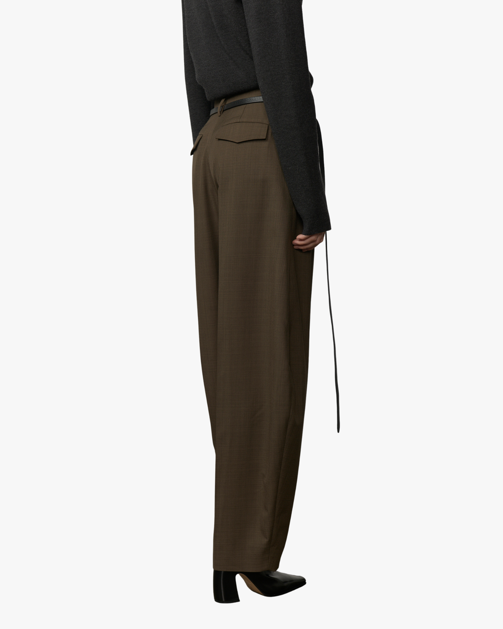 Mid waist Pants Dante Khaki