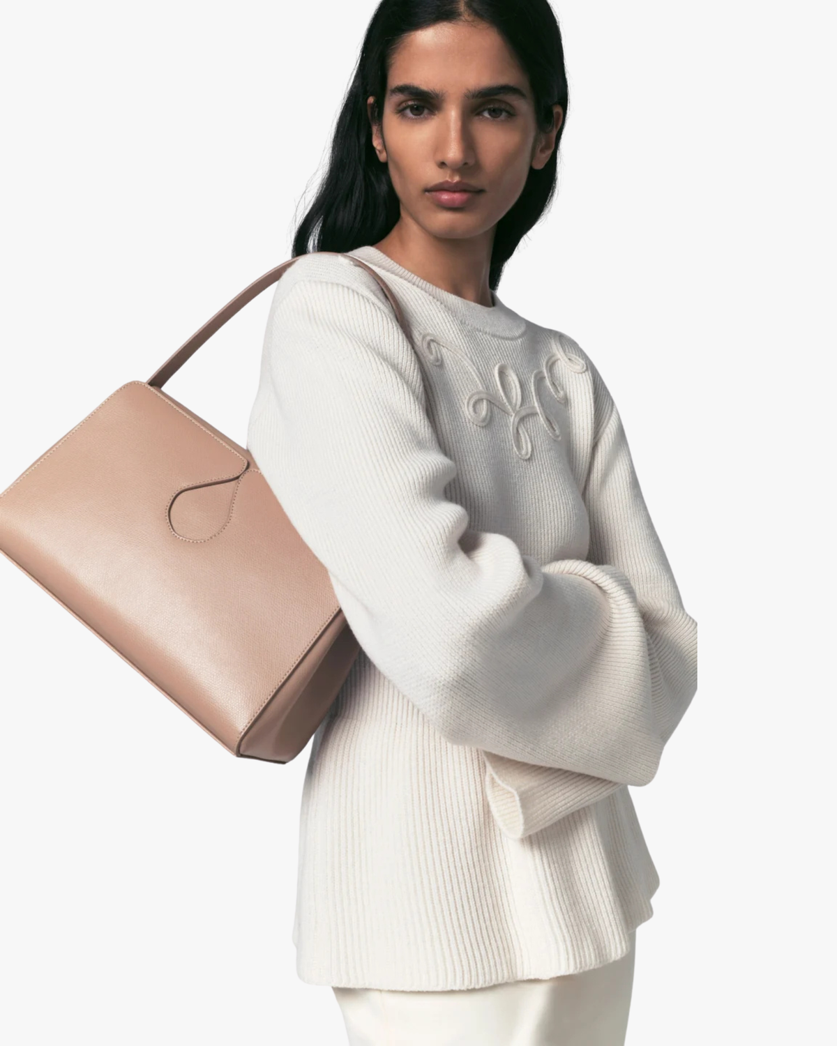 Sweater Rosa Ecru