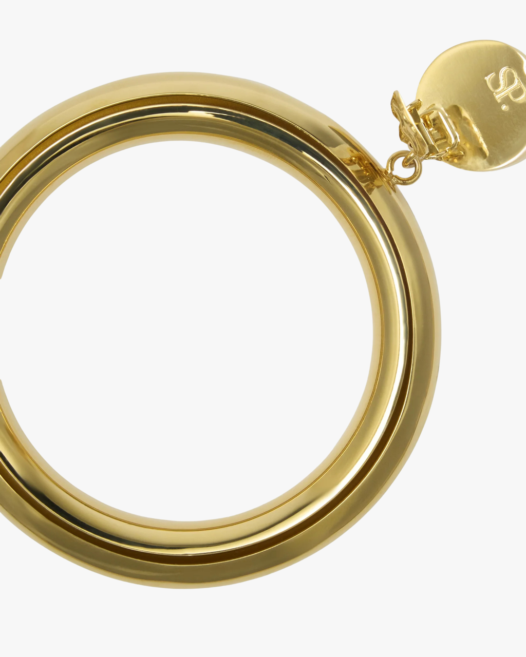 Earrings Icon Circle Gold
