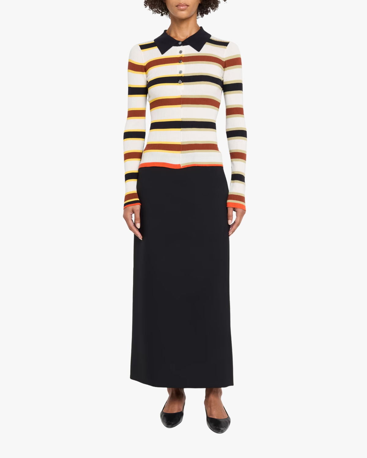 Merino Crew-Neck Jumper Caesar Sprout Multi