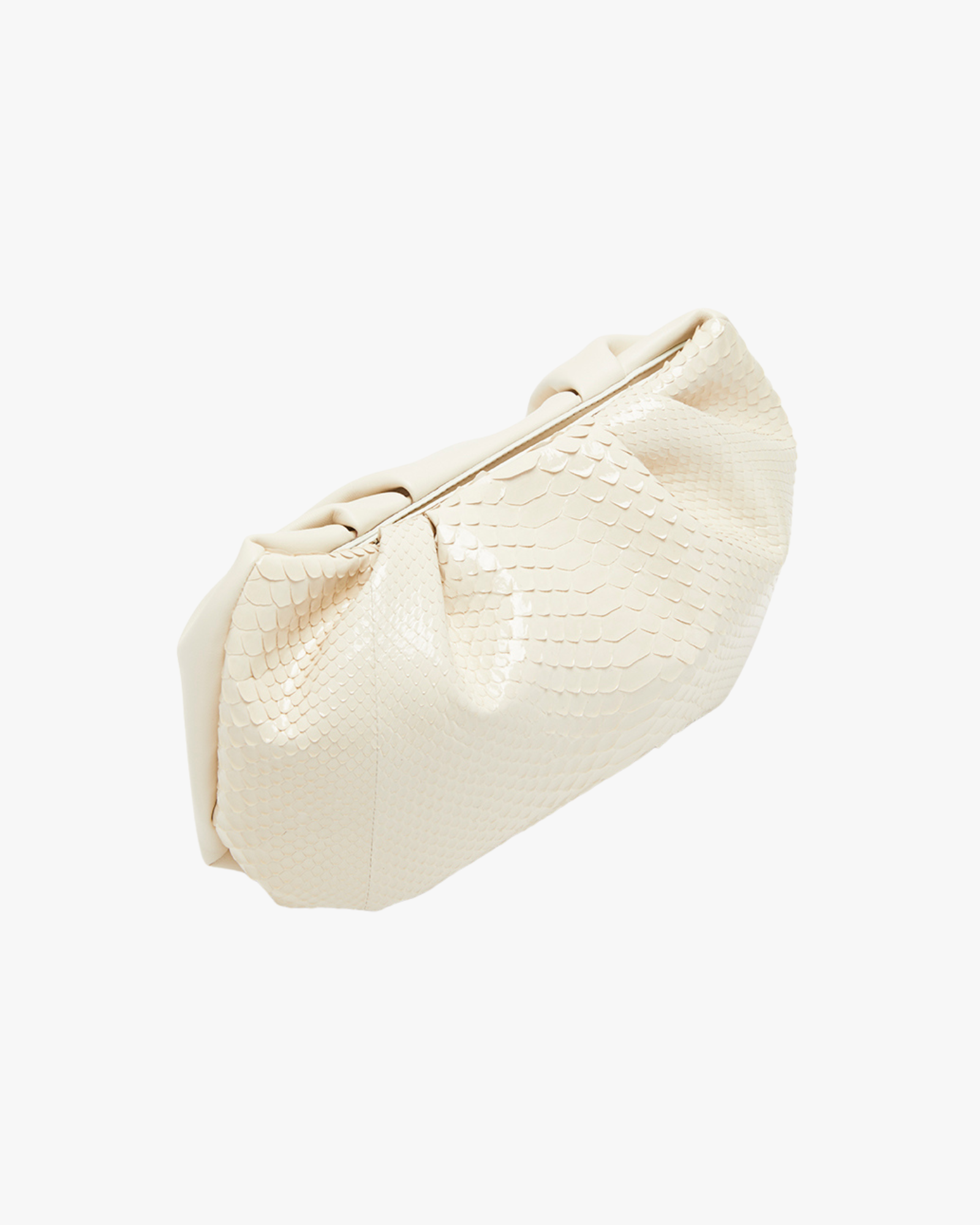 Pillow Shiny Milk Clutch