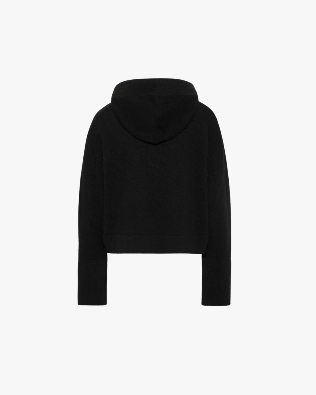 Cashmere Merino Hoodie Everyday Black