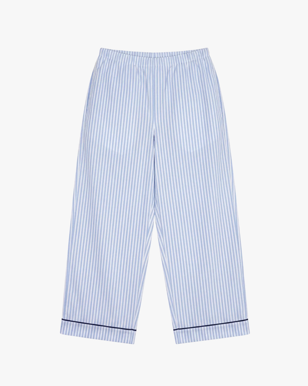 Pajama Set Long Blue Stripe