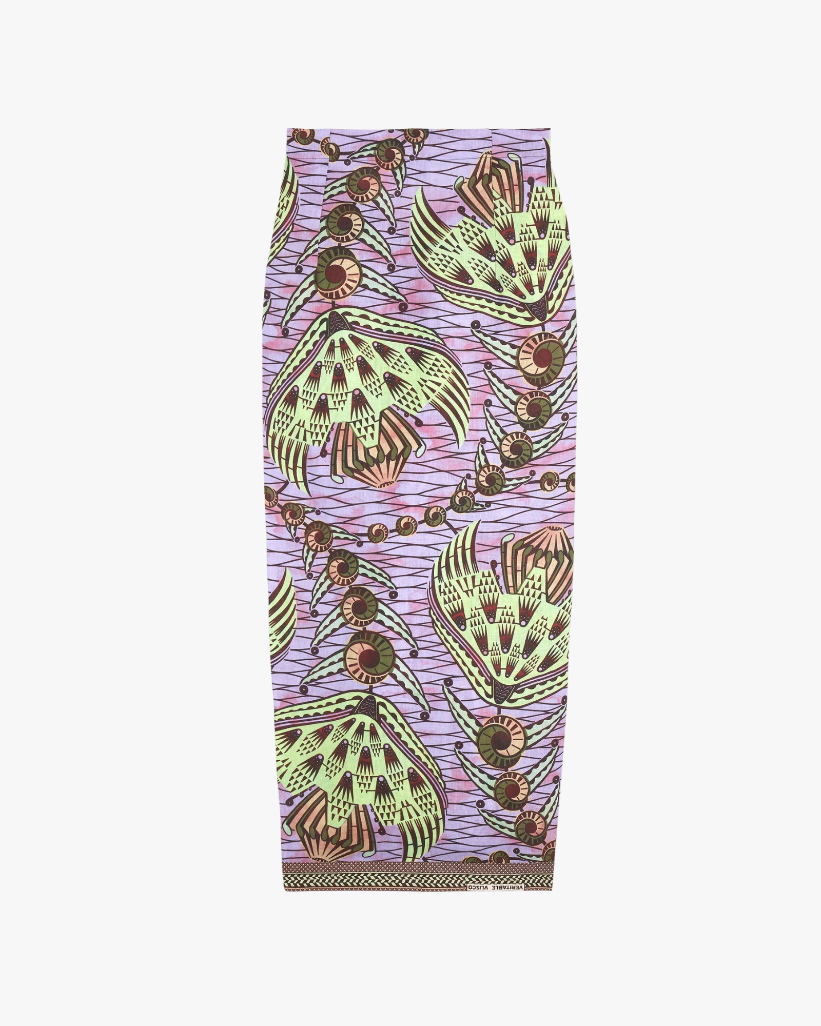 Pareo Skirt Strange Flowers Print