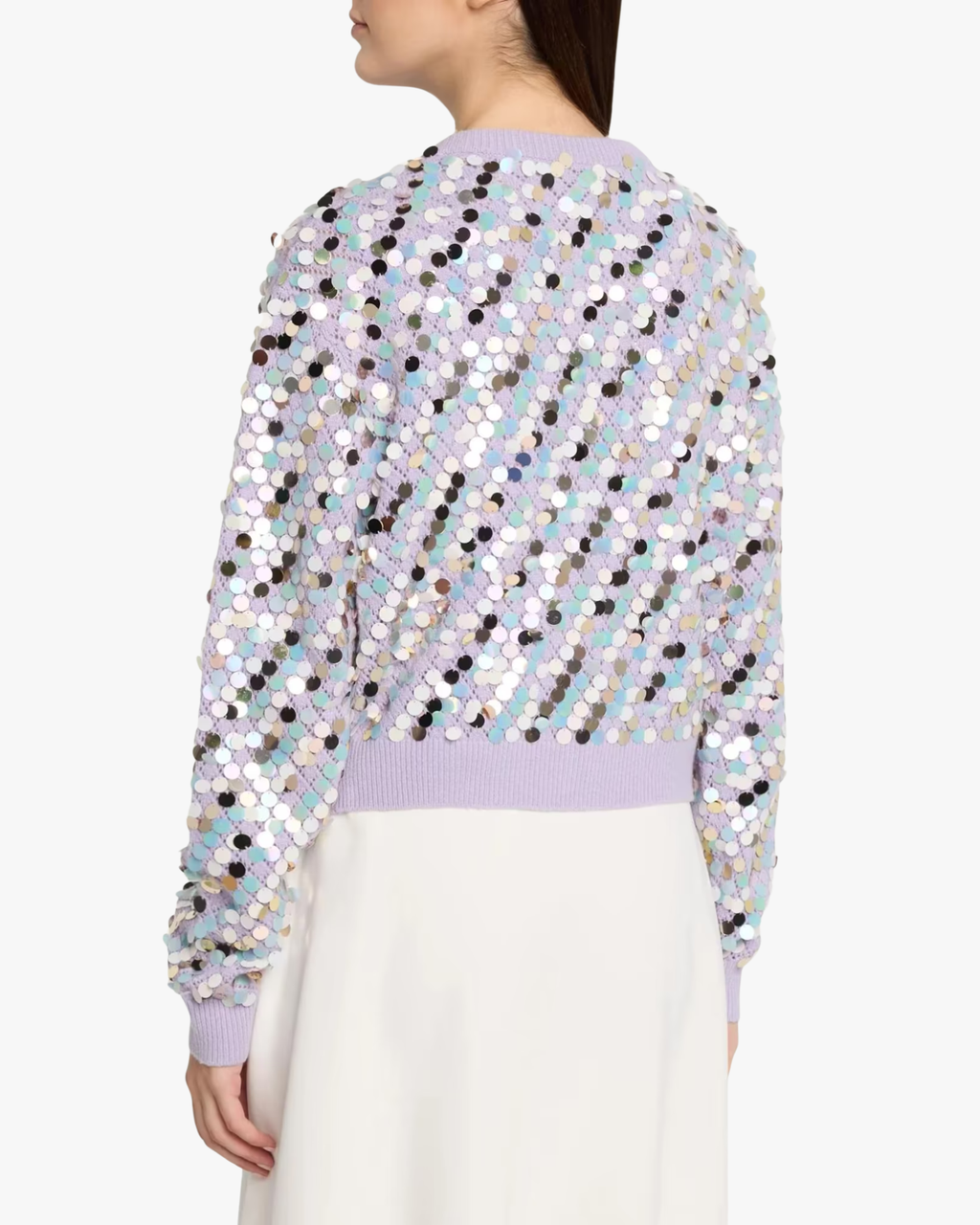 Paillette Cardigan Thyso Lavender