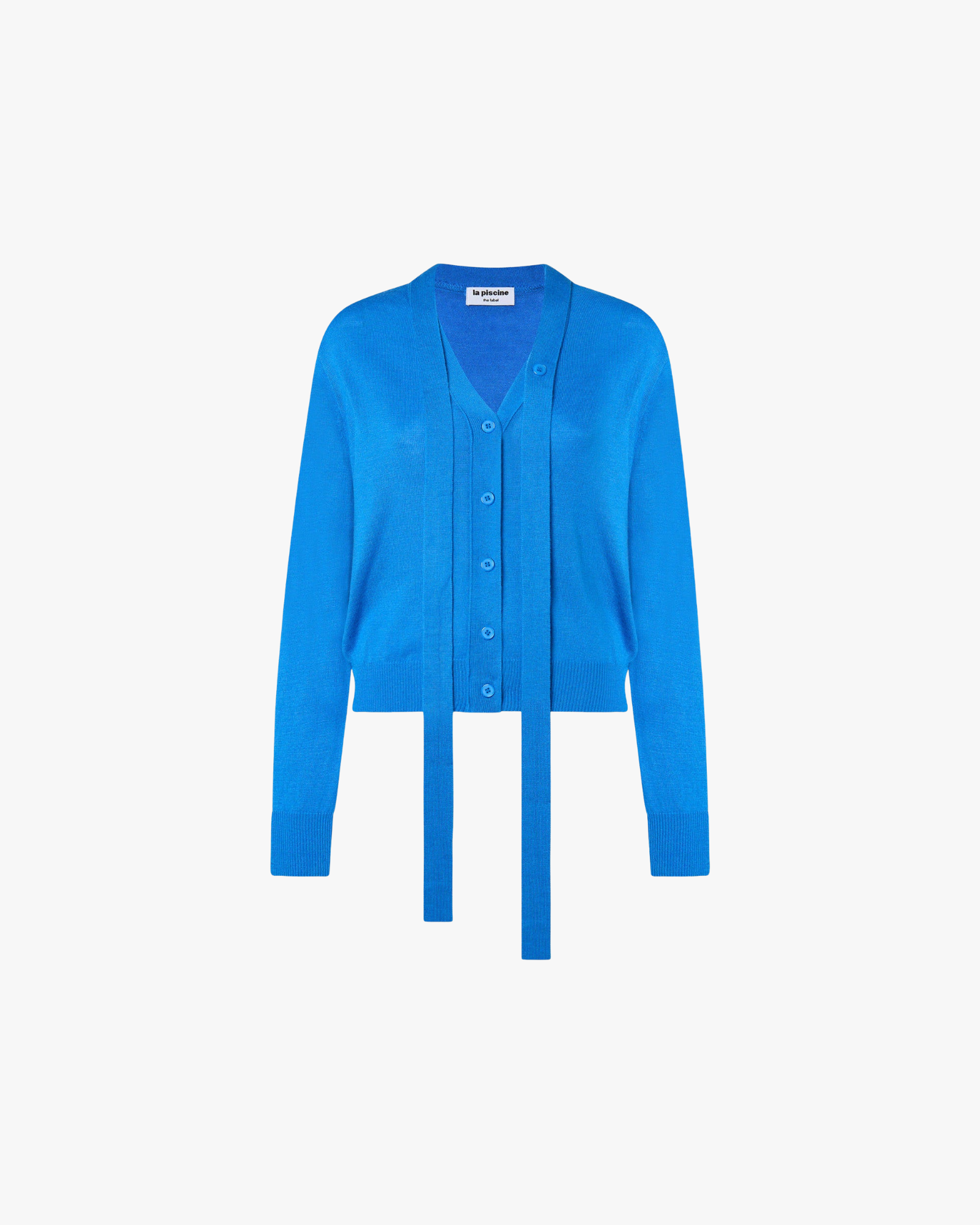 Knit Silk Scarf Cardi