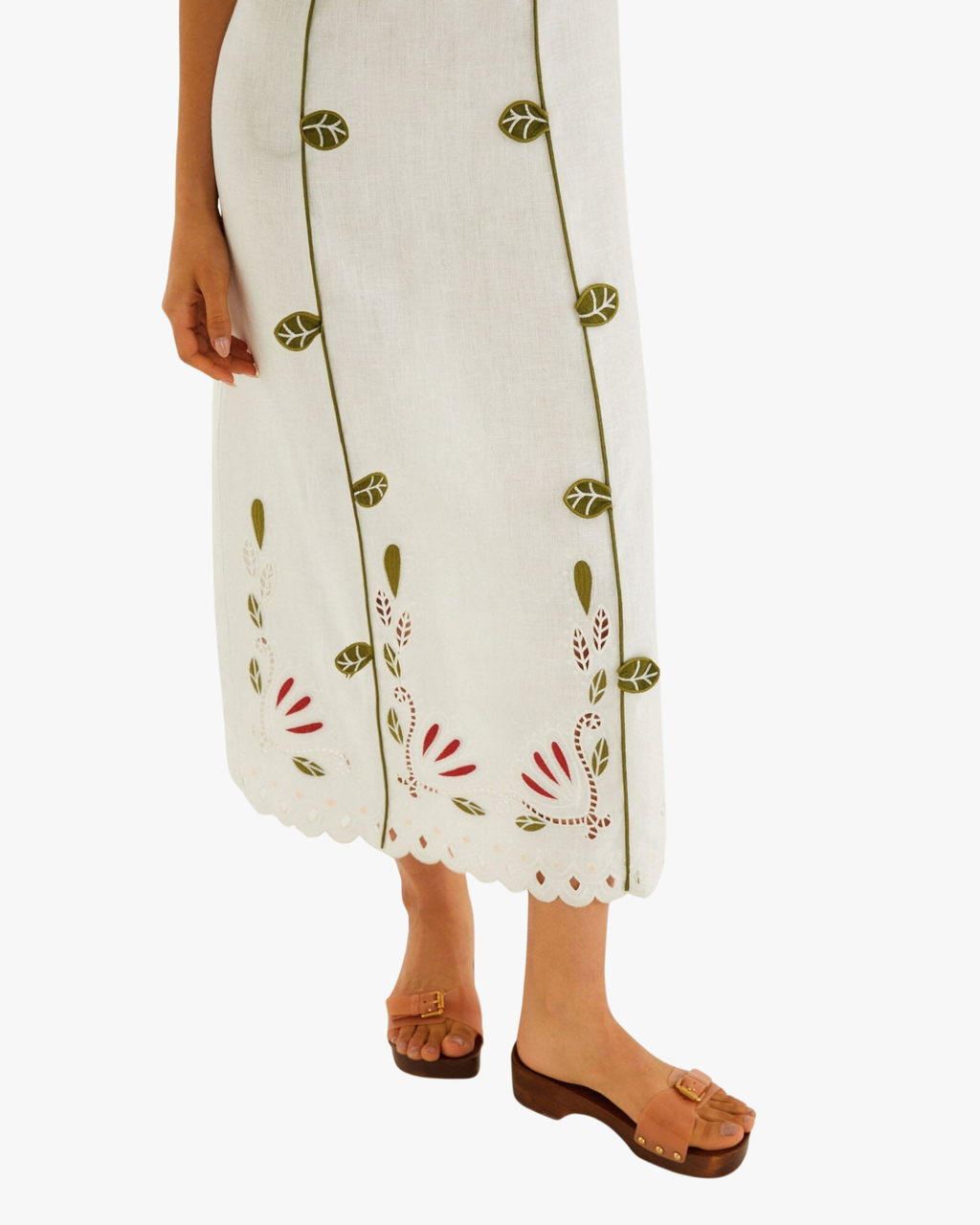 Midi Dress Sleeveless Tulip Richilieur