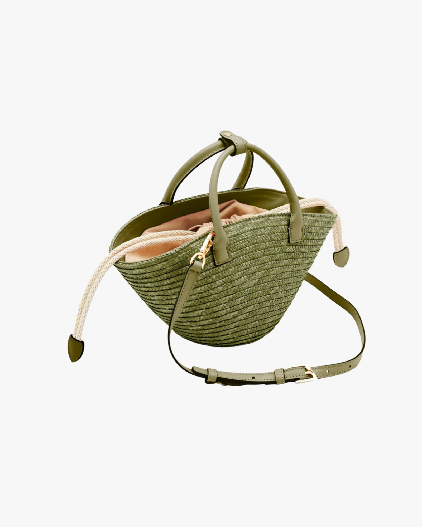 Le Mignon Panier Olive Handle Bag