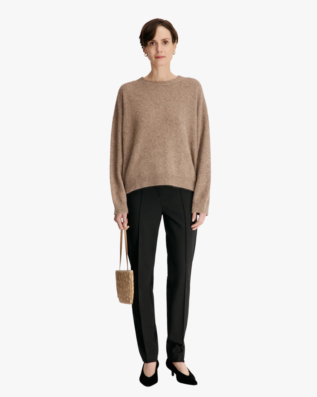 Crewneck Sweater Tristan Lds Ashes Melange