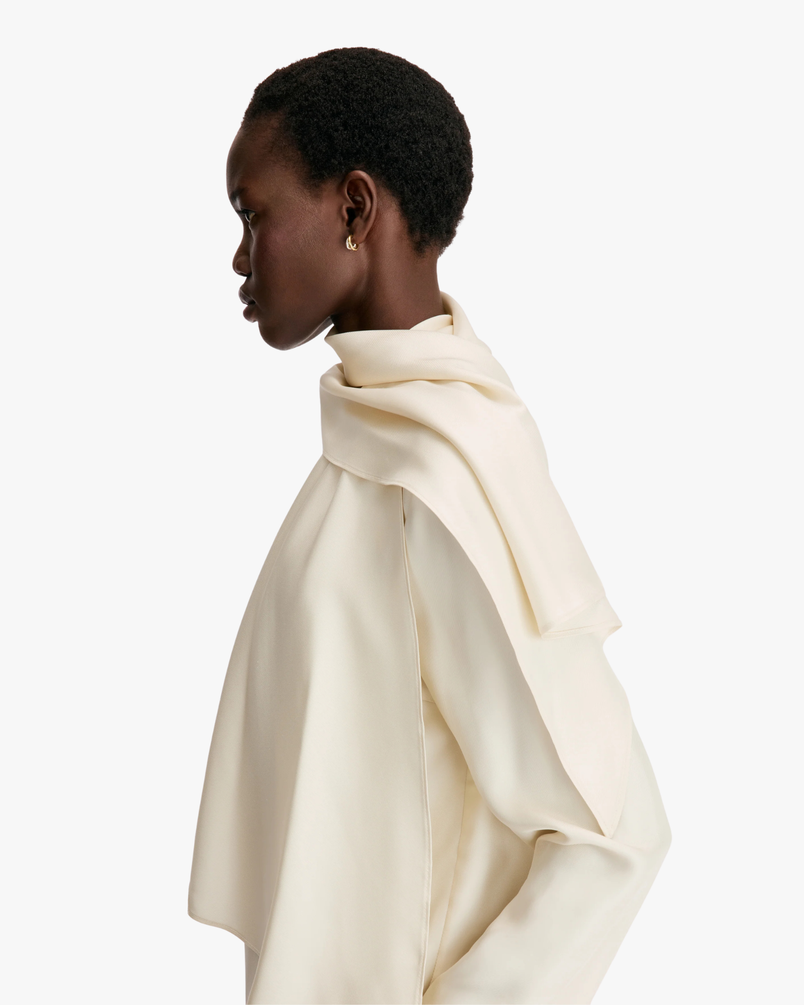 Blouse Gala Foulard Ivory