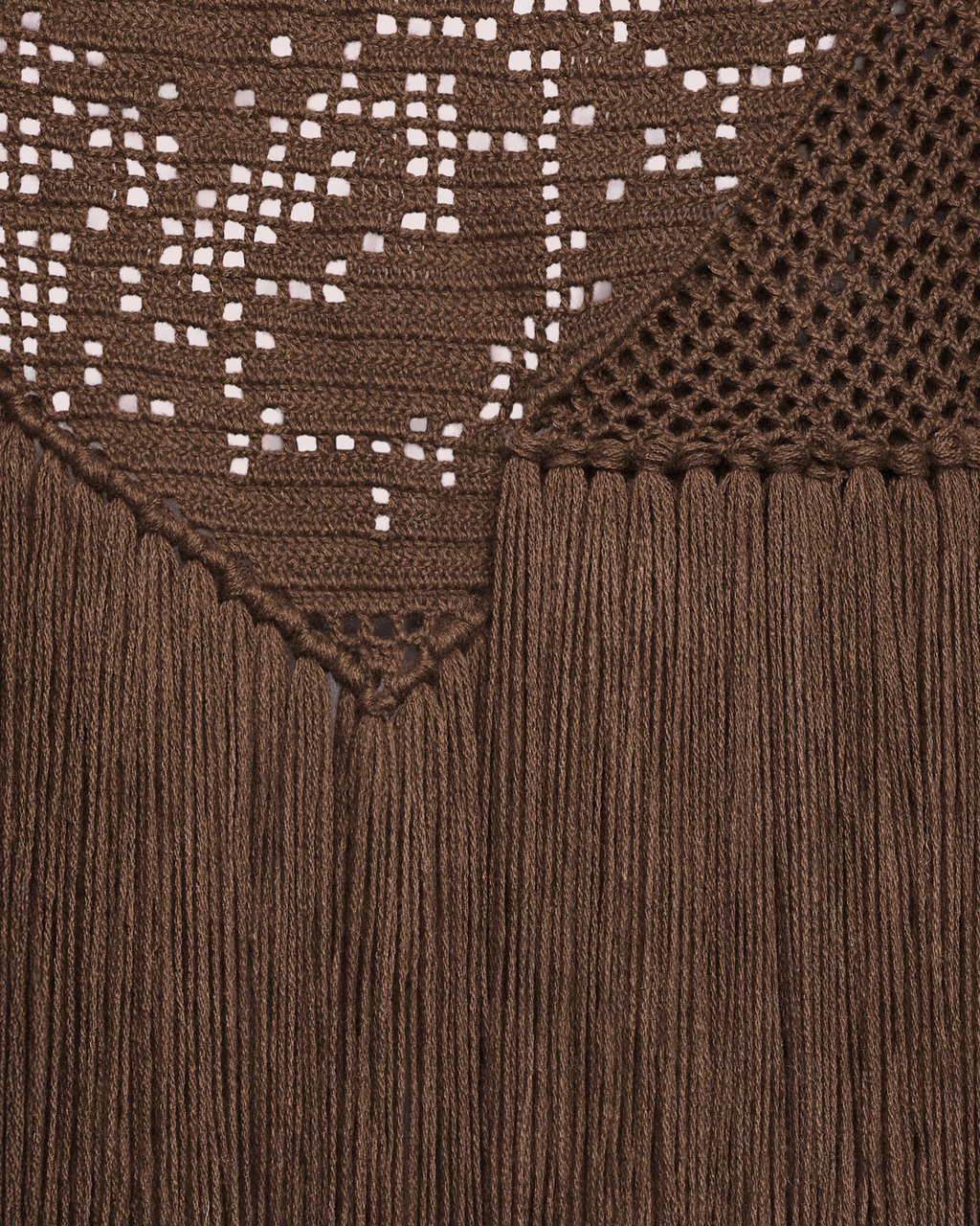 Shawl Peonia Carob Brown